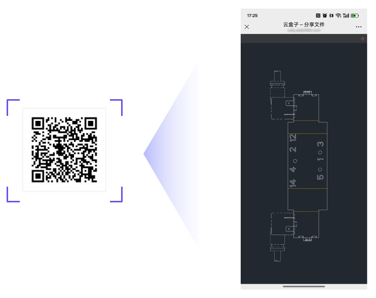 图纸管理,二维码,图纸二维码,云盒子,私有云盘