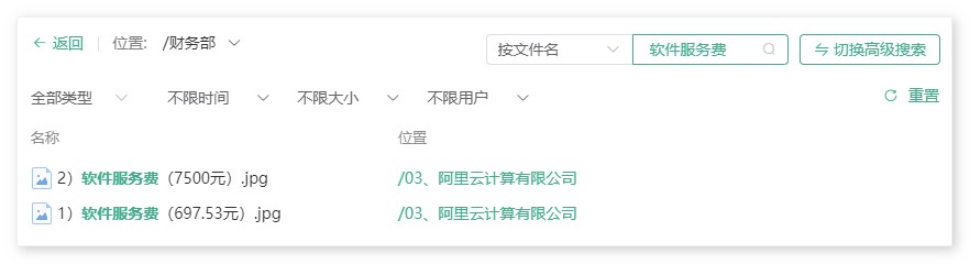 财务文档云,云盒子,财务信息防泄密