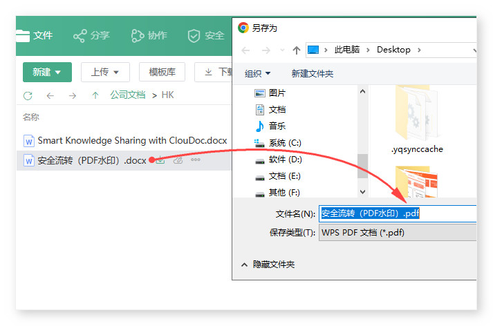 转PDF,暗码水印,文件溯源